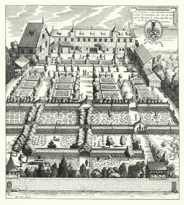 Jardín de Christoph Peller en Núremberg de German School