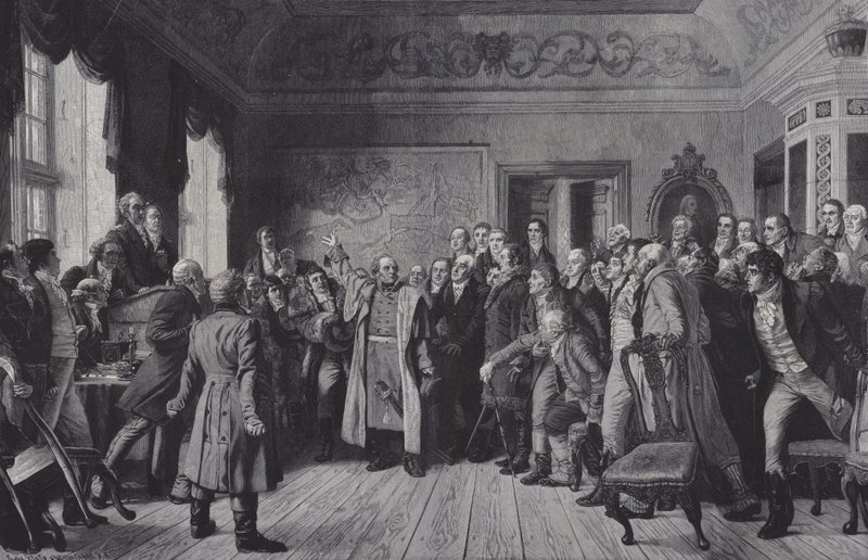 Discurso del General Yorck a los Estados de Prusia Oriental en Königsberg, 5 de febrero de 1813 de German School
