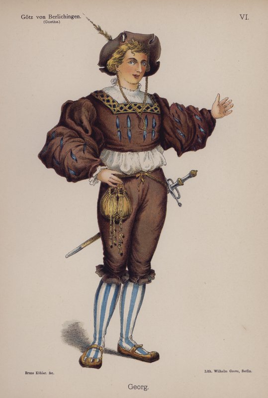 Georg, de Gotz von Berlichingen de Goethe de German School