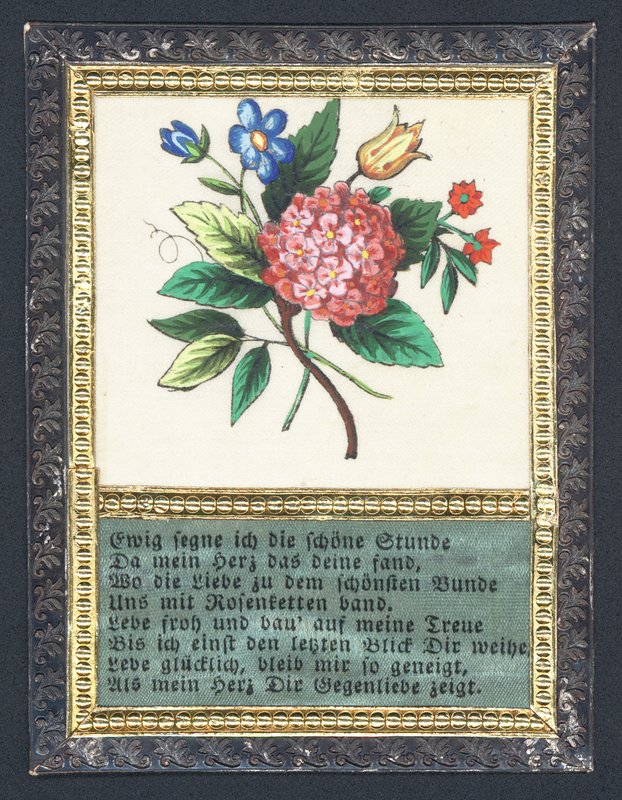 Tarjeta de felicitación alemana de German School