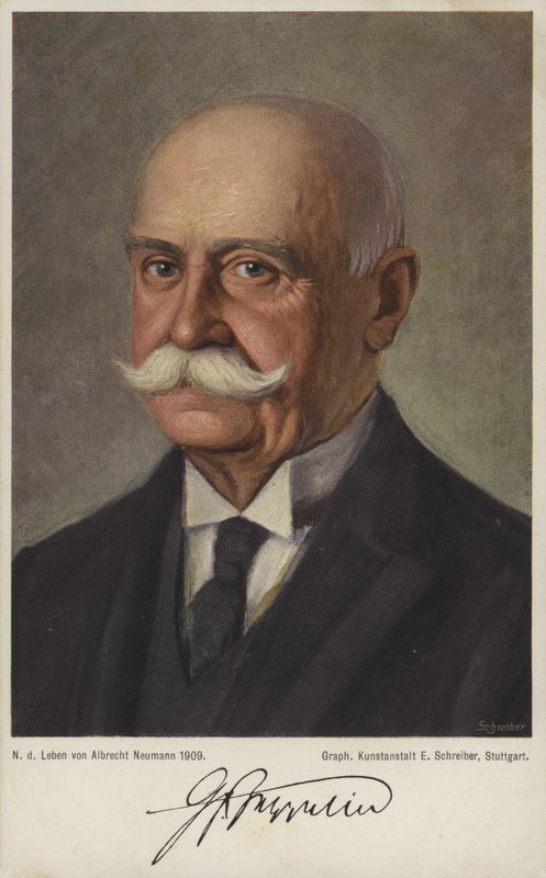 Graf Ferdinand von Zeppelin, diseñador y constructor de dirigibles alemán de German School