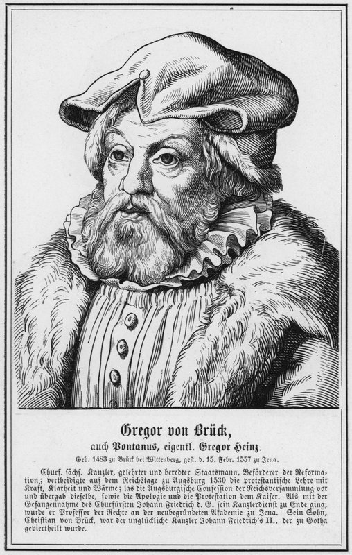 Gregor von Bruck, también Bontanus, en realidad Gregor Heinz de German School