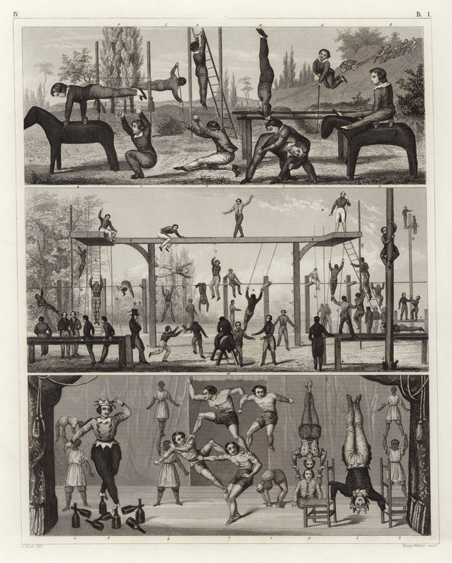 Gimnasia y acrobacias de German School