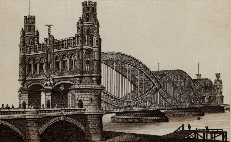 Hamburgo: Neue Elb-Brucke, nuevo puente sobre el Elba de German School