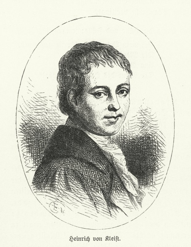 Heinrich von Kleist, poeta, dramaturgo, novelista y cuentista alemán de German School