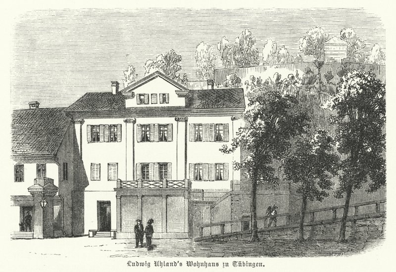 Hogar del poeta, filólogo e historiador literario alemán Ludwig Uhland, Tubinga de German School