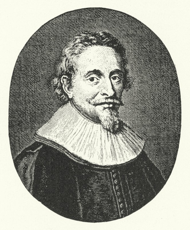 Hugo Grotius, jurista holandés (grabado) de German School