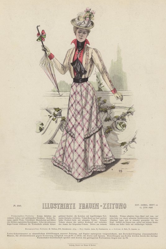 Ilustración para Illustrirte Frauen-Zeitung de German School