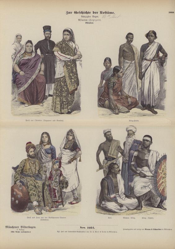 Vestimenta India y Asiática de German School