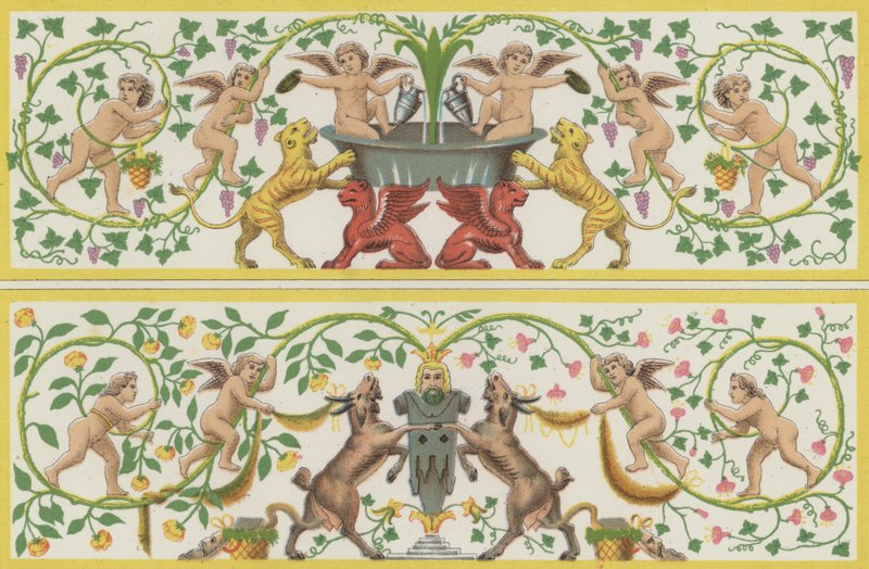 Pintura mural italiana del siglo XVI de German School