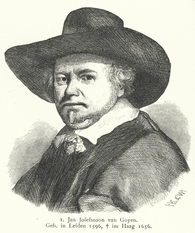 Jan van Goyen, pintor de la Edad de Oro holandesa de German School