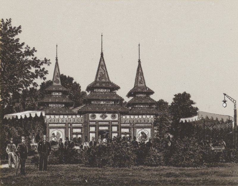Pabellón de Porcelana Japonés Fischern de German School