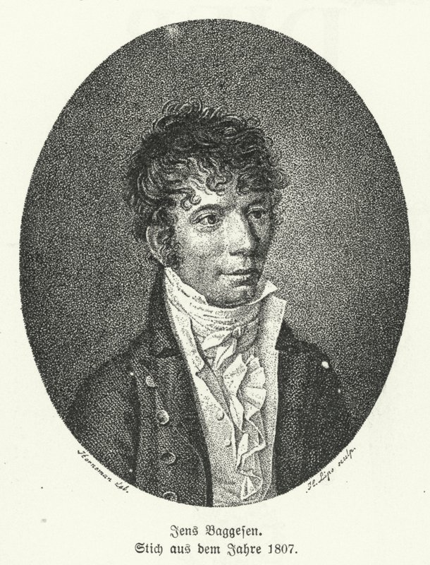 Jens Baggesen, poeta y escritor cómico danés de German School