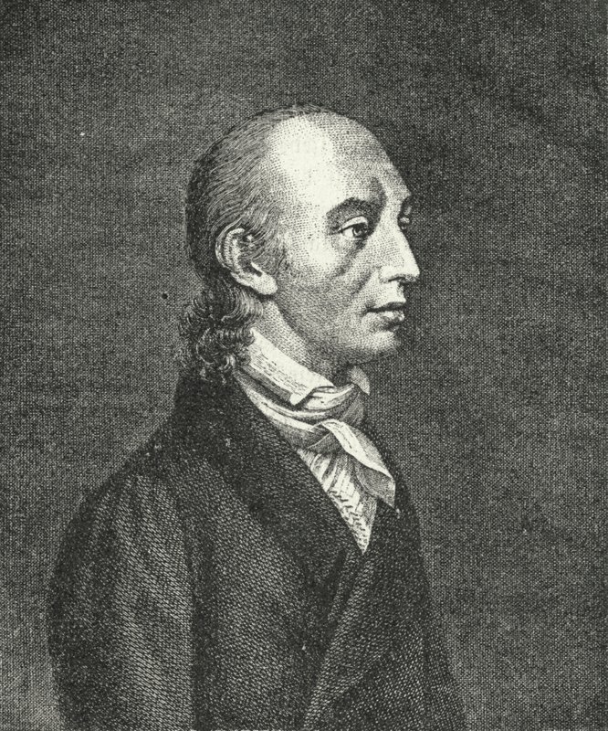 Johann Heinrich Voss, clasicista y poeta alemán (grabado) de German School