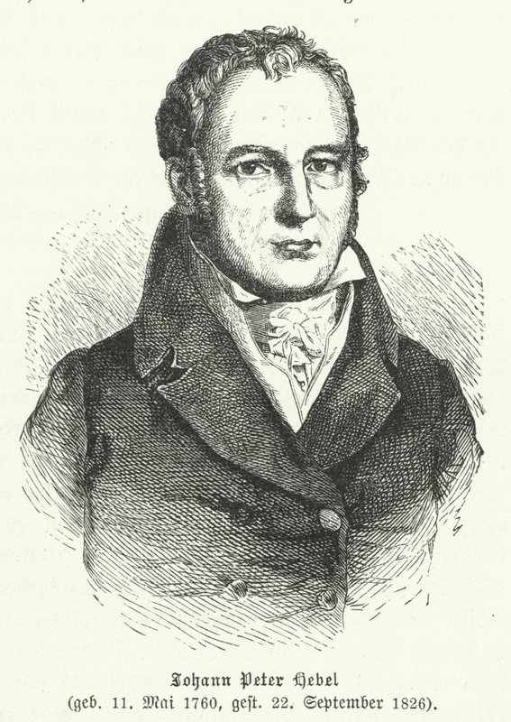 Johann Peter Hebel, poeta alemán de German School