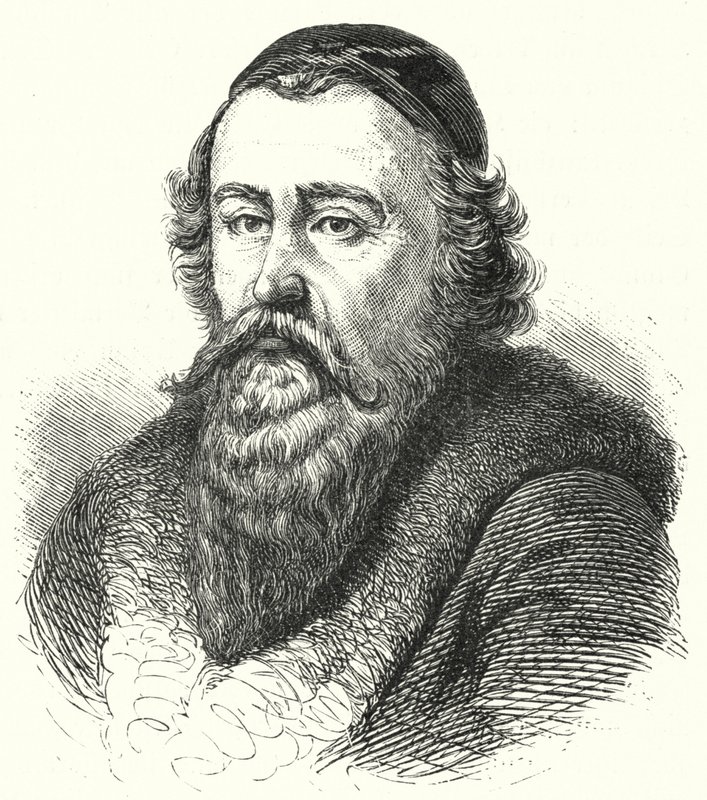 John Amos Comenius, filósofo y teólogo moravo (grabado) de German School