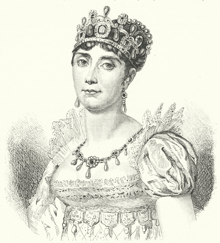 Josephine de Beauharnais, primera esposa de Napoleón I de German School