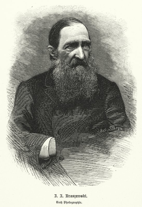 Jozef Ignacy Kraszewski, historiador y novelista polaco de German School