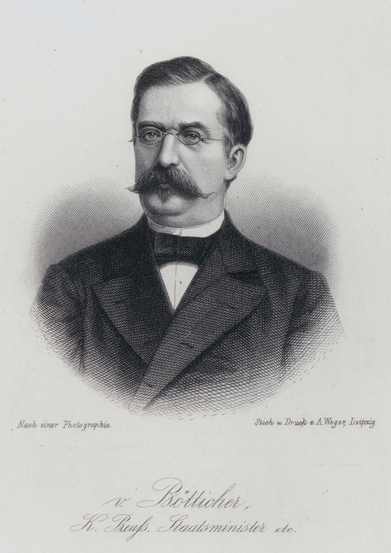Karl Heinrich von Boetticher, político alemán y vicecanciller de German School