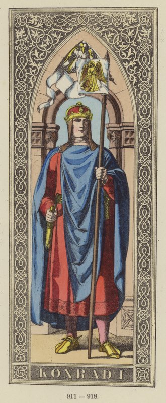 Conrado I, 911-918 de German School