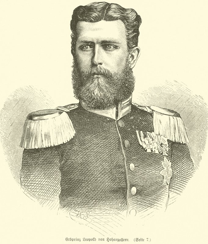 Leopoldo, Príncipe de Hohenzollern de German School
