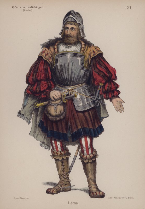 Lerse, de Gotz von Berlichingen de Goethe de German School