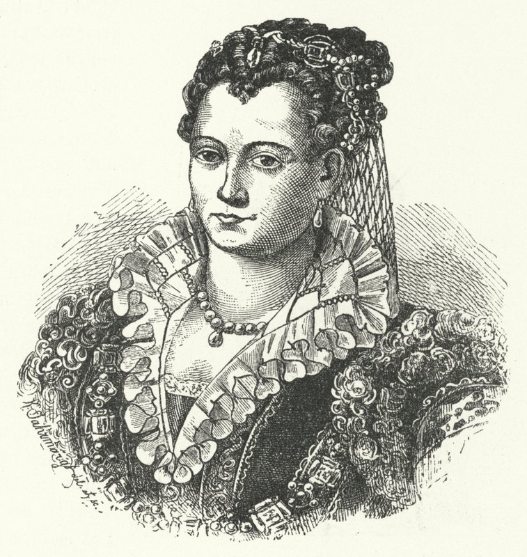 Lucrezia Borgia, duquesa consorte de Ferrara, Módena y Reggio de German School