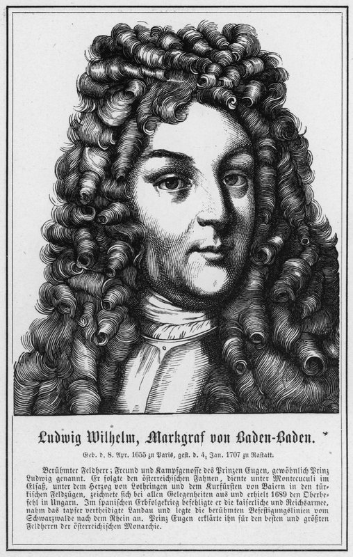 Ludwig Wilhelm, Margrave de Baden-Baden de German School
