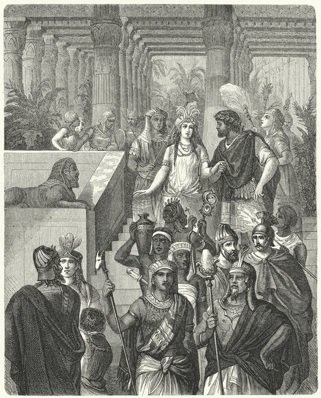 Matrimonio de Masinisa, Rey de Numidia, y Sofonisba de Cartago de German School