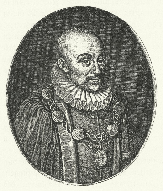 Michel de Montaigne, filósofo francés (grabado) de German School
