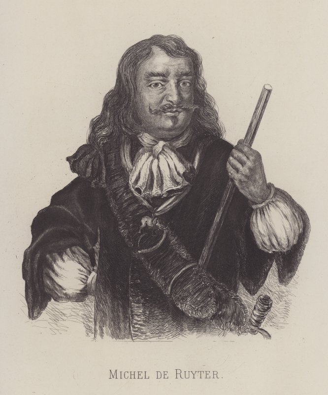 Michiel de Ruyter, almirante holandés de German School