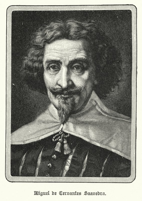 Miguel de Cervantes Saavedra, novelista español de German School