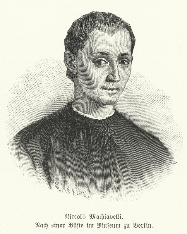 Niccolò Machiavelli, diplomático, político, filósofo y escritor italiano de German School