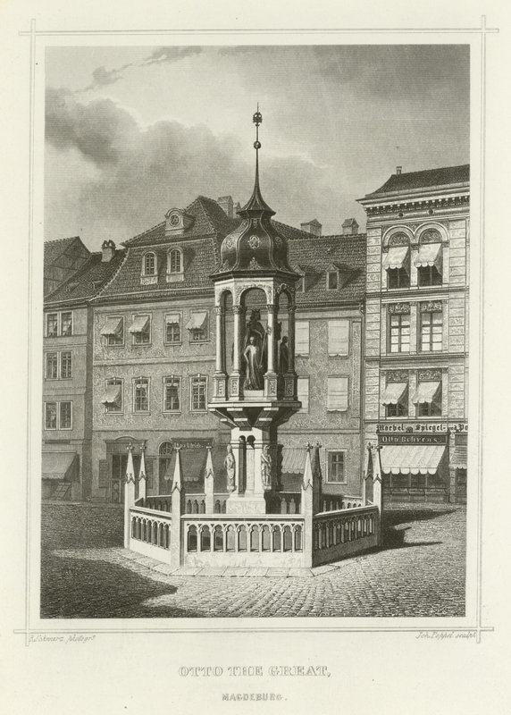 Otón el Grande, Magdeburgo de German School