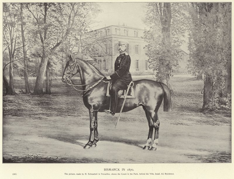 Otto von Bismarck en 1870 de German School