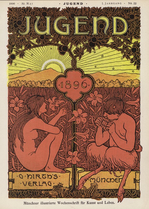 Pan y ninfa de German School