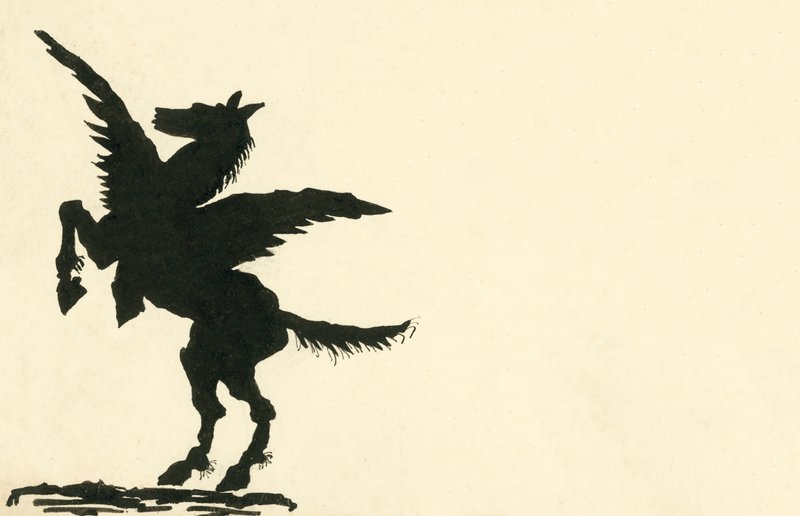 Pegaso (litografía) de German School