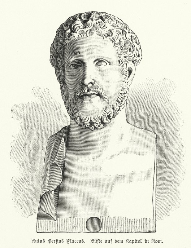 Persio, poeta romano de German School