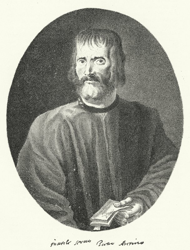 Pietro Aretino, poeta y escritor italiano de German School