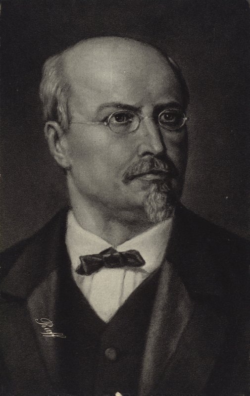 Retrato de Joachim Raff de German School