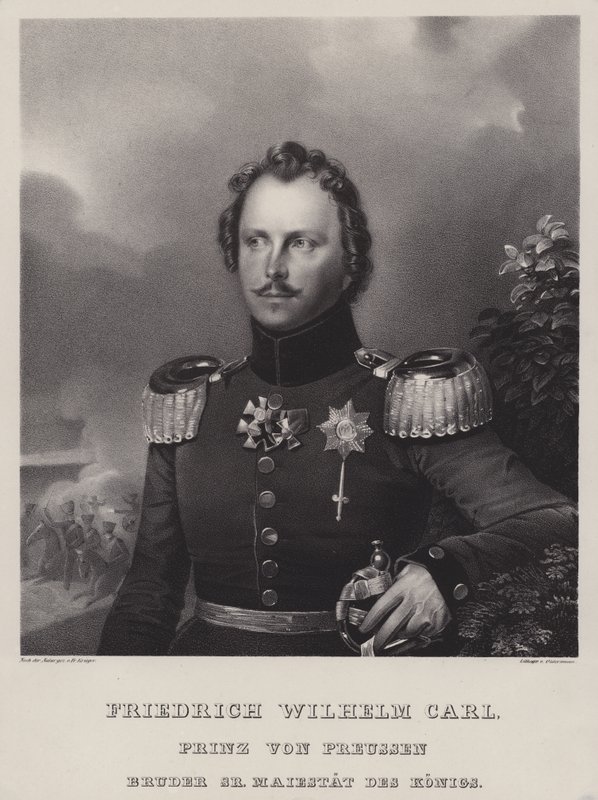 Príncipe Guillermo de Prusia (1783-1851), hermano del rey Federico Guillermo III de German School