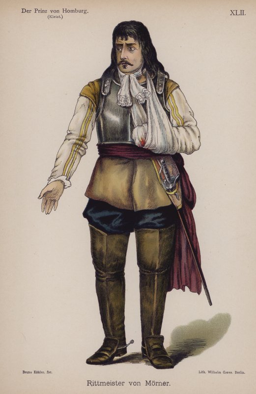 Rittmeister von Moerner, de El Príncipe de Homburg de Heinrich von Kleist de German School