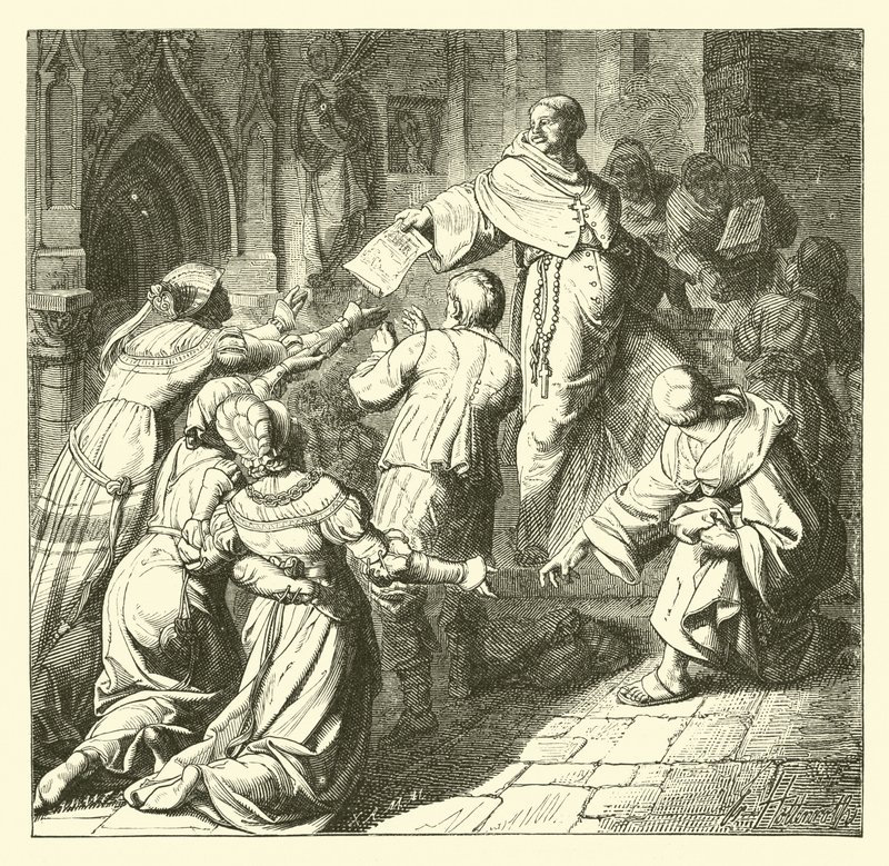 Venta de indulgencias de German School