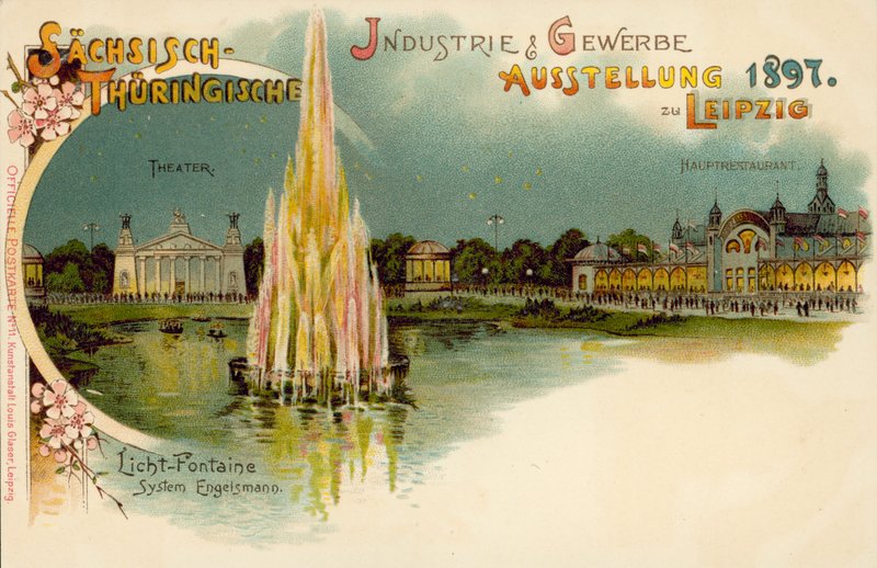 Exposición de Comercio e Industria de Sajonia y Turingia en Leipzig, Alemania de German School
