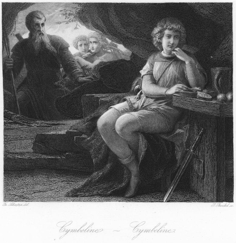 Escena de Cimbelino de German School