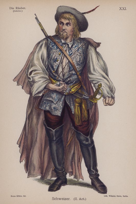 Schweizer, de Die Räuber (Los Bandidos) de Friedrich Schiller de German School