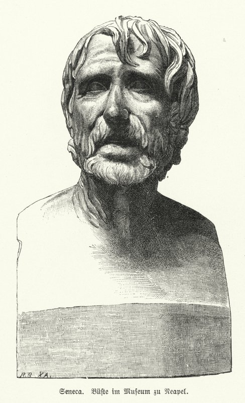 Séneca el Joven, filósofo, estadista y dramaturgo romano de German School