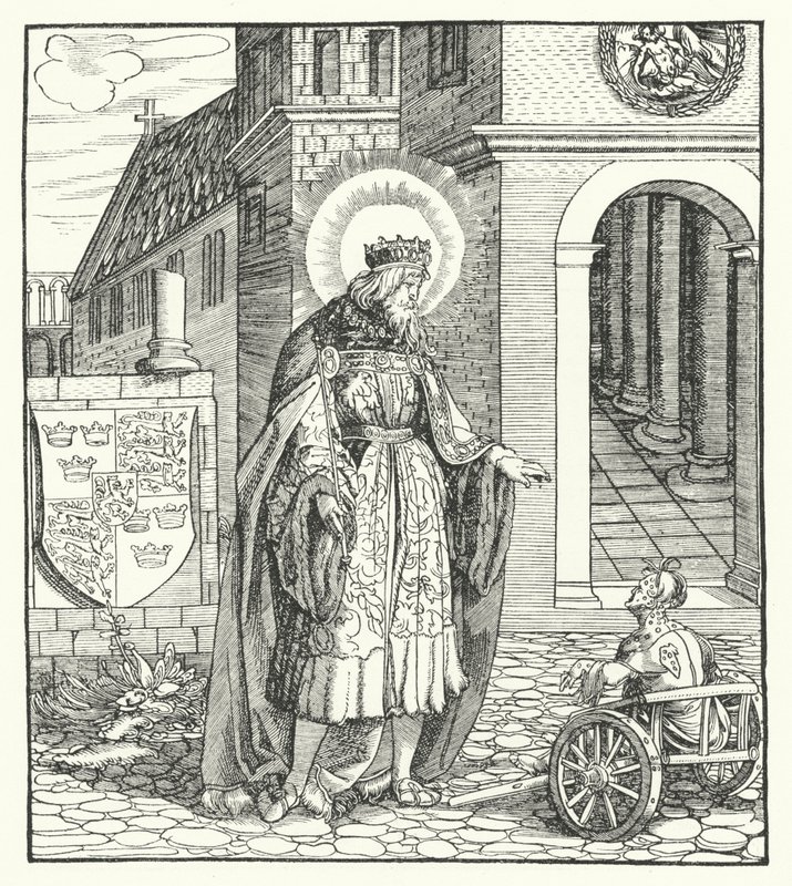 San Eduardo el Confesor, Rey de Inglaterra de German School