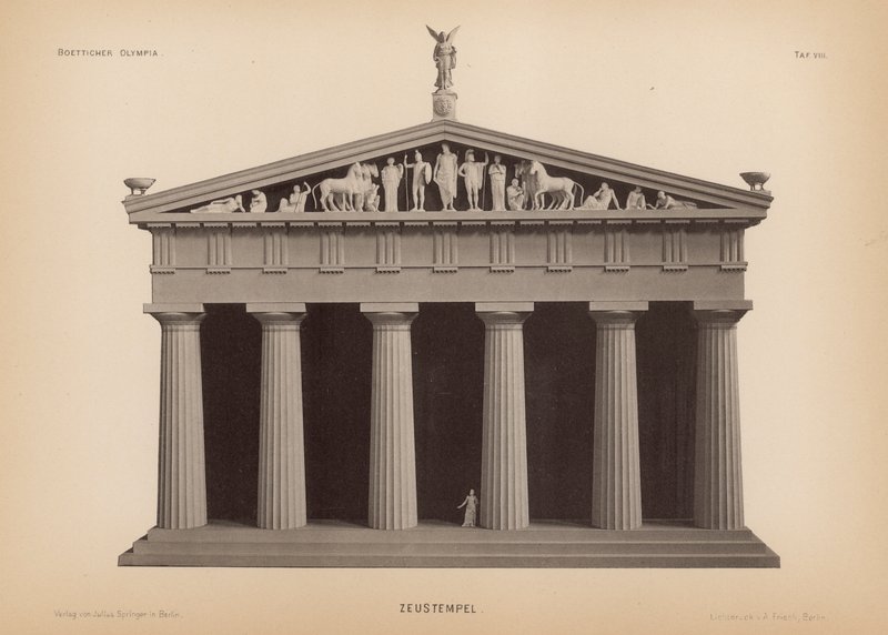 Templo de Zeus, Olimpia, Grecia de German School