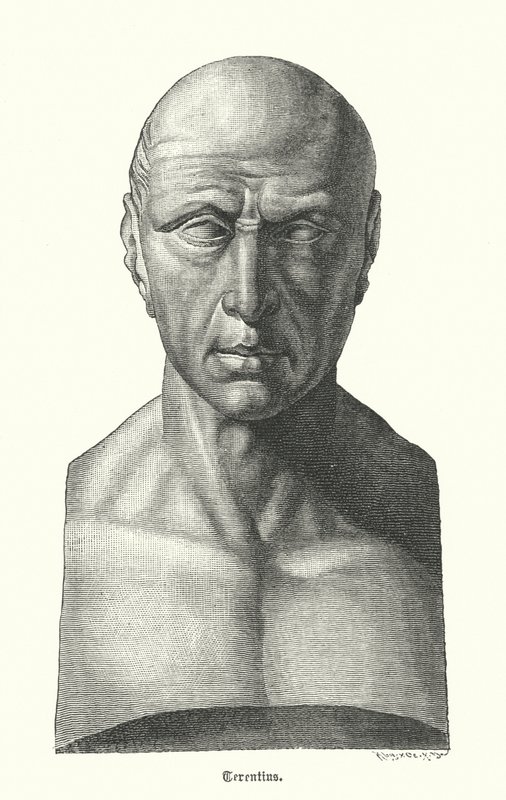 Terencio, dramaturgo romano de German School